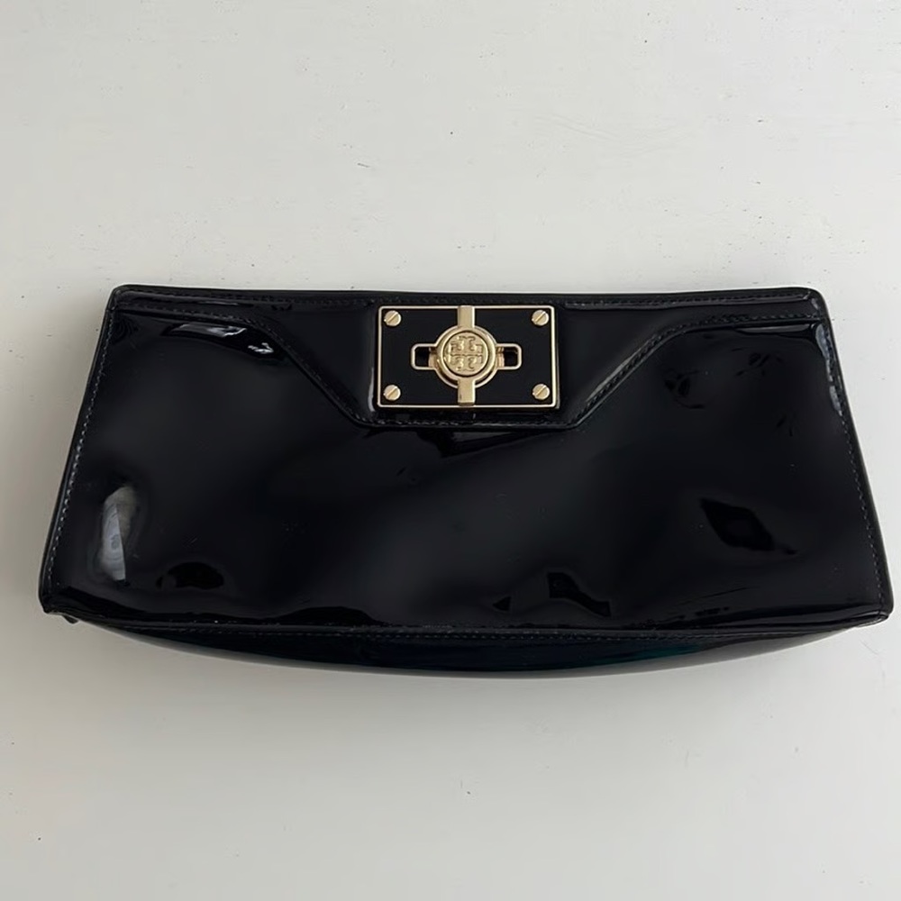 Tory Burch Patent Leather Clutch